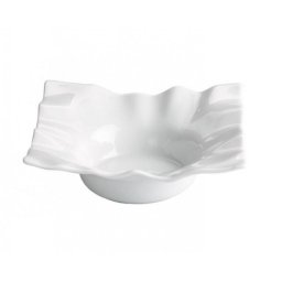 Set 6 Boluri Portelan Air Salata si Aperitive, 17.5x17.5 cm