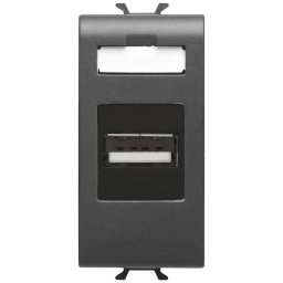 Priza USB 1 modul Gewiss Chorus GW12459