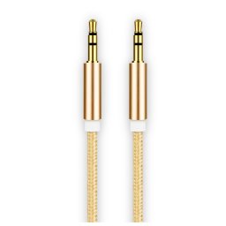 Cablu audio smart cu mufa jack 3.5 mm pentru Aux Rose Gold
