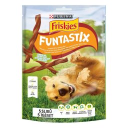 Friskies Dog Funtastix cu aromă de șuncă și brânză 175 g