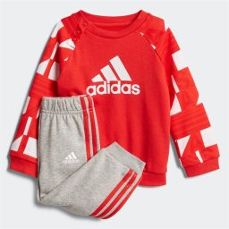 adidas Baby Superstar Printed Jogger Set Vivid Red/White/Scarlet