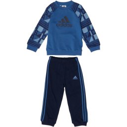 adidas Baby Printed Terry Jogger Set Trace Royal/Ash Blue/Noble Indigo