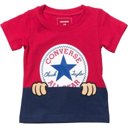 Converse Baby Peeping Chuck Patch T-Red