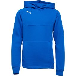 Puma Junior Pro Hoodie Royal/White