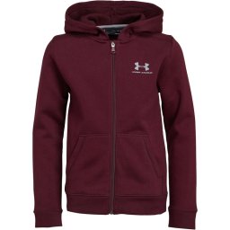 Under Armour Junior Full Hoodie Red