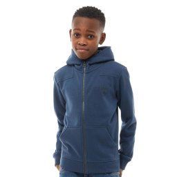 Farah Junior Patched Hoodie Dark Denim