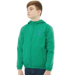 Franklin & Marshall Junior Badge Windcheater Bright Green