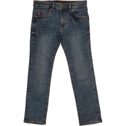 Farah 5 Pocket Skinny Mid Blue