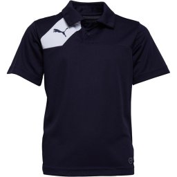 Puma Junior Esquadra Leisure Polo Navy/White