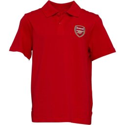 Puma Junior AFC Arsenal Royal Crest Polo High Risk Red
