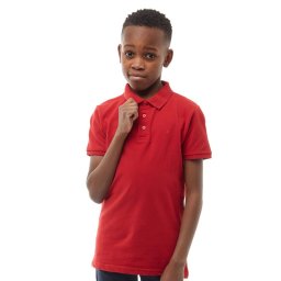 Farah Junior Bugsworth Polo Signal Red