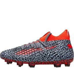 Puma Junior Future 18.1 NetTexture Hybrid FG/AG Puma White/Puma Black/Red