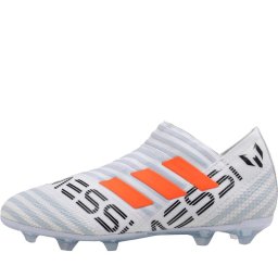 adidas Junior Nemeziz MESSI 17+ 360 Agility FG White/Solar Orange/Clear Grey
