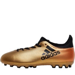 adidas Junior X17.3 AG Tactile Gold Metallic/Black/Solar Red