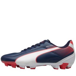 Puma Junior Esquadra FG Peacoat/White/Teaberry Red