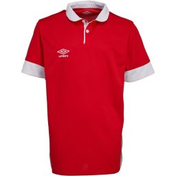 Umbro Junior Trophy Match Jersey Vermillion/White