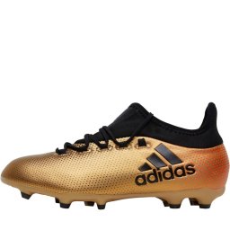 adidas Junior X 17.1 FG Tactile Gold Metallic/Black/Solar Red