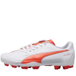 Puma Junior Velize II FG White/Orange