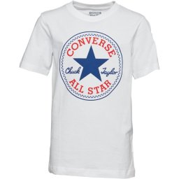 Converse Junior Chuck Patch T-White
