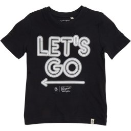 Original Penguin Printed T-Black