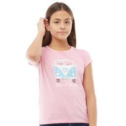 Board Angels Front/Back Camper T-Pink