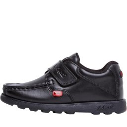 Kickers Fragma Strap Leather Black