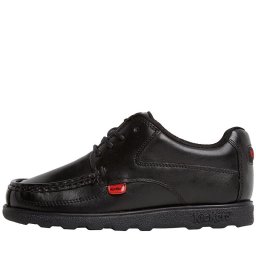 Kickers Junior Fragma Lace Leather Black