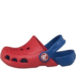 Crocs Kids Electro Pepper/Cerulean Blue