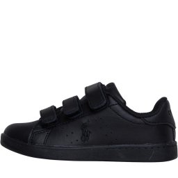 Ralph Lauren Quilton EZ Black Leather