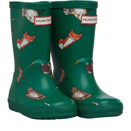 Hunter Original Kids First Classic Highland Highland Animal Print