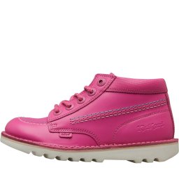 Kickers Junior Joules Kick Hi Leather Pink