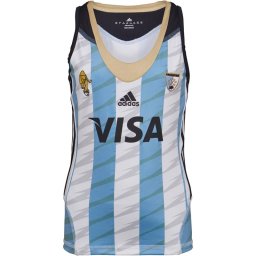 adidas Junior Las Leonas CAH Argentina National Field Hockey Home Jersey Blue/White