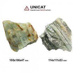 Acvamarin Cristal Natural Brut - 100-114 x 106-111 x 47-53 mm - (XXL) - 1 Buc