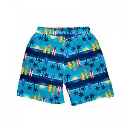 Boxeri inot baieti cu scutec si insert integrat Iplay Swim Surf