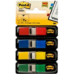 Index Post-it sageata, 4 culori/set