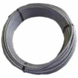 Rola 45m Cablu tiroliana otel zincat Ø10mm 6x19 IWRC-6.600 kgf
