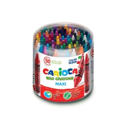 Creioane cerate Carioca Maxi 50 buc/set