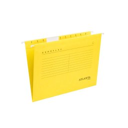 Dosar suspendat JALEMA Euroflex, 25 buc/set, galben