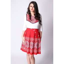 Rochie Stilizata cu Motive Traditionale Sorana 2