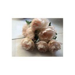 Flori Artificiale Buchet 7 Bujori Roz