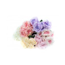 Flori Artificiale Buchet 7 Trandafiri Diafani
