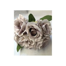 Flori Artificiale Buchet 7 Trandafiri Lipiti Mov Prafuit Degrade