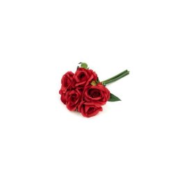 Flori Artificiale Buchet Cu 6 Trandafiri