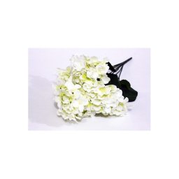 Flori Artificiale Buchet Hortensie 7 Flori Alb