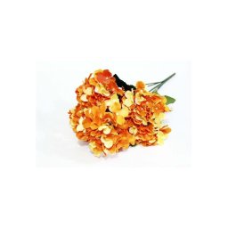 Flori Artificiale Buchet Hortensie 7 Flori Portocaliu