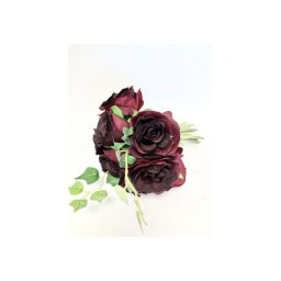 Flori Artificiale Buchet Trandafiri Cu Iedera