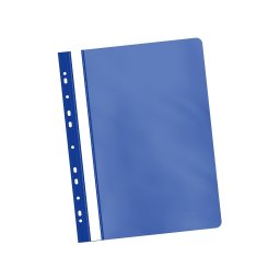 Dosar cu sina si multiperforatii übers 25 buc/set - albastru