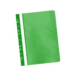 Dosar cu sina si multiperforatii übers 25 buc/set - verde