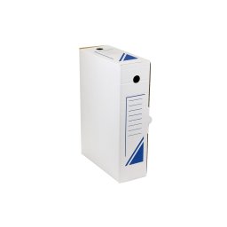 Cutie arhivare 100 mm 25 buc/set - albastru