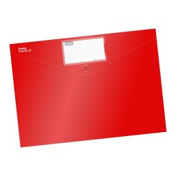 Mapa cu buton A4 10 buc/set - rosu
